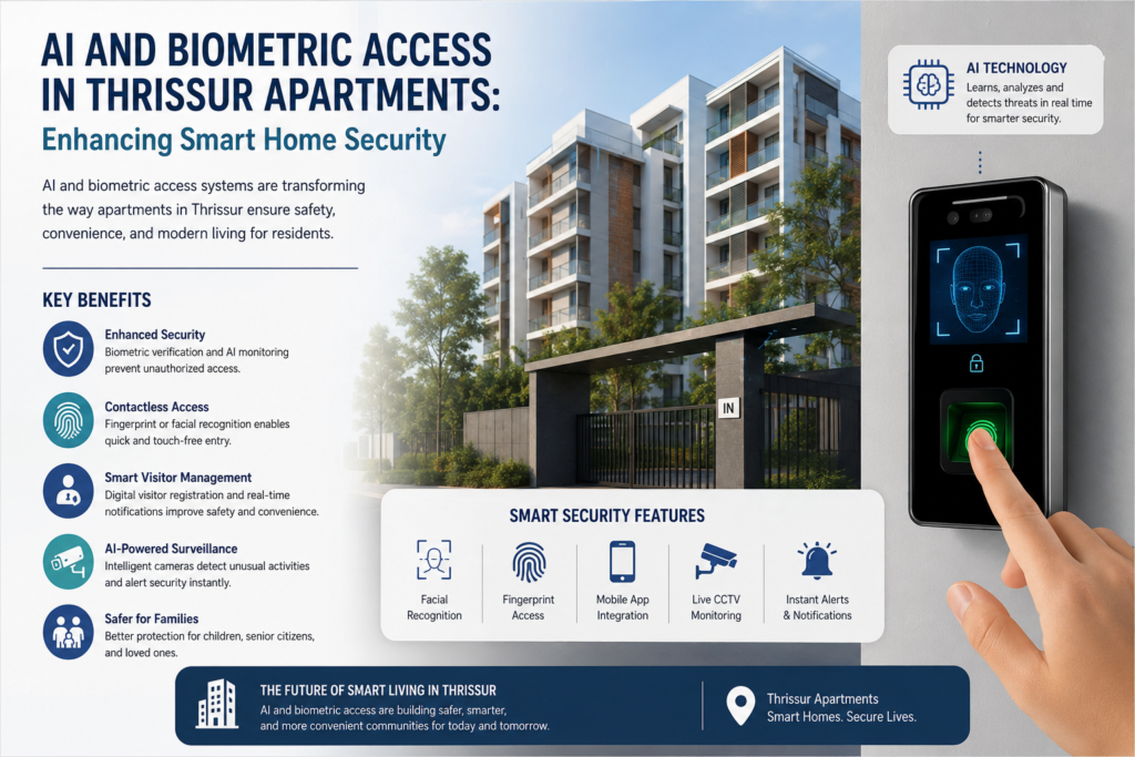AI and Biometric Access in Thrissur Apartments