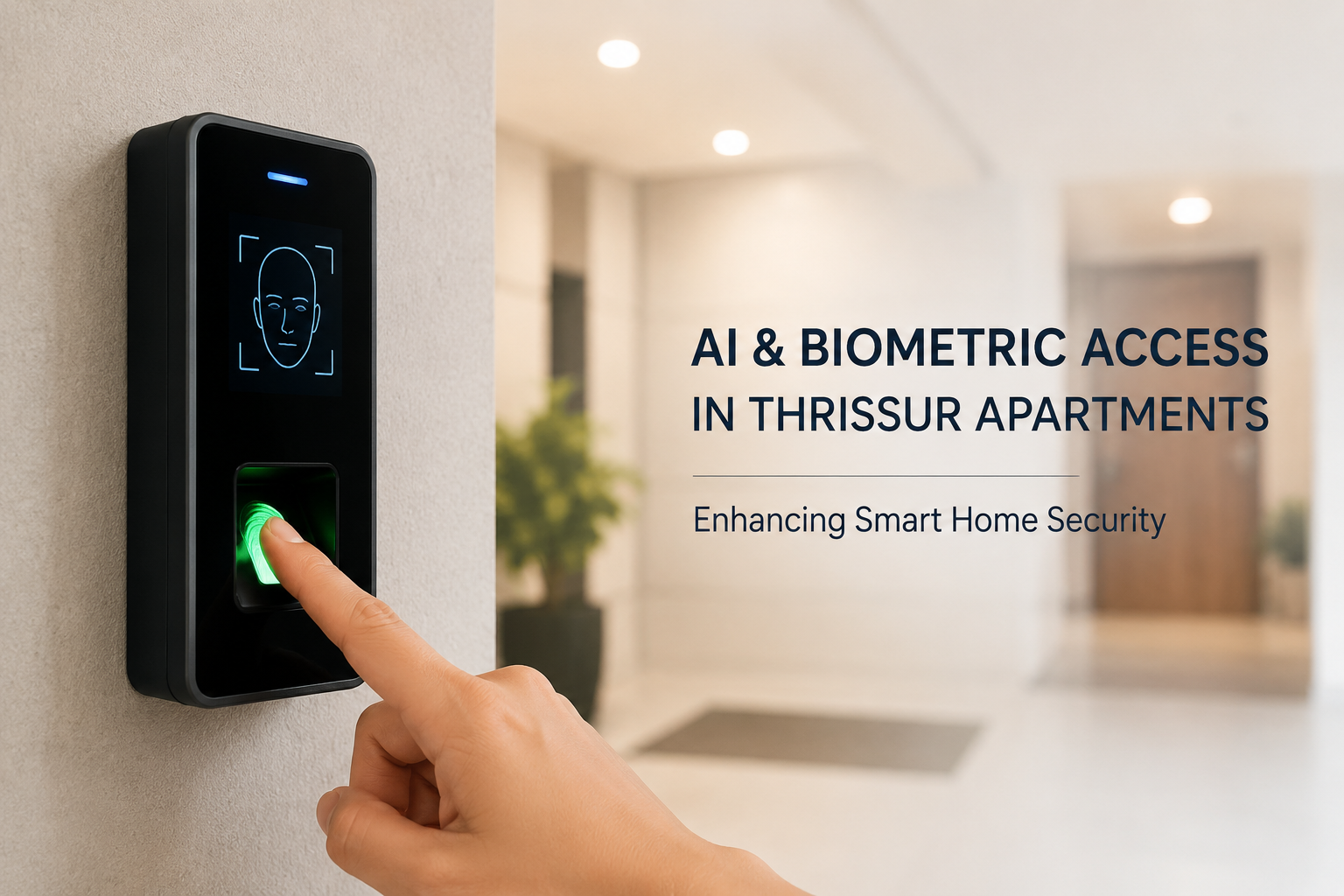 AI and Biometric Access in Thrissur Apartments